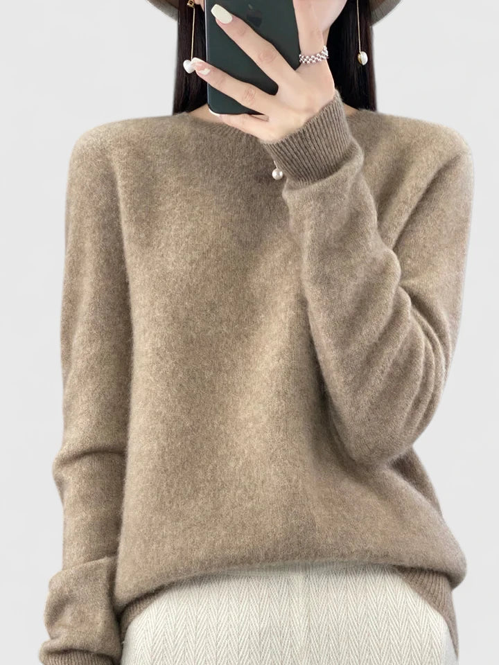 Sofia | Softly Draped Knit Sweater