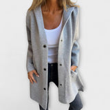 Camryn | Hooded Longline Coat