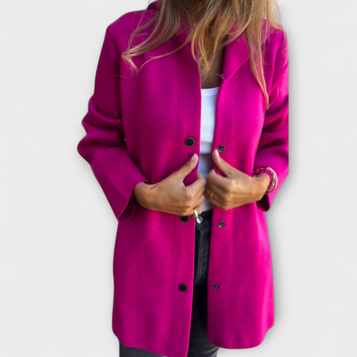 Odile | Relaxed Hooded Longline Jacket