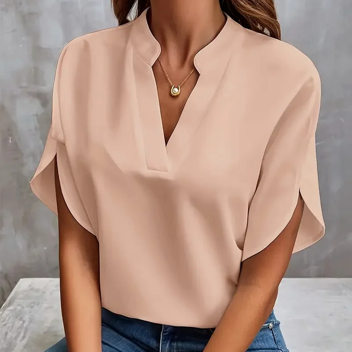 Eloise | Elegant V-Neck Blouse