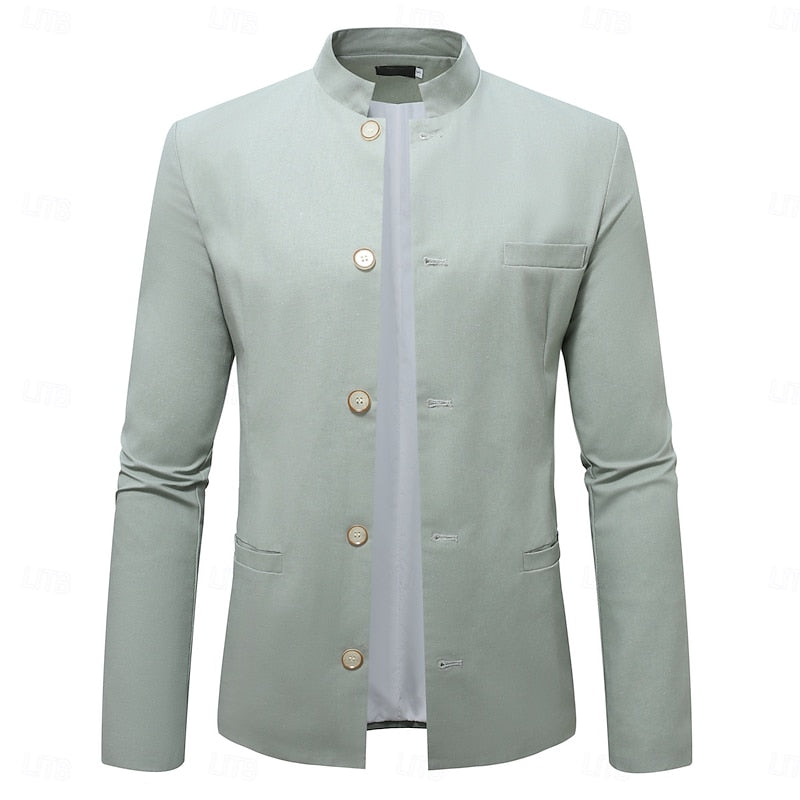 Alden | Mandarin-Collar Jacket