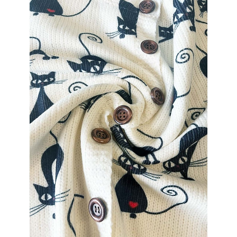 Blanche | Floral Button-Front Cardigan