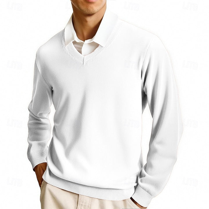 Harrison | Refined V-Neck Jumper