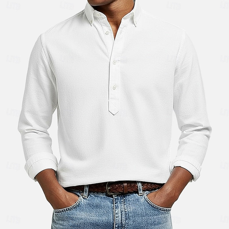 Nolan | Relaxed Popover Shirt