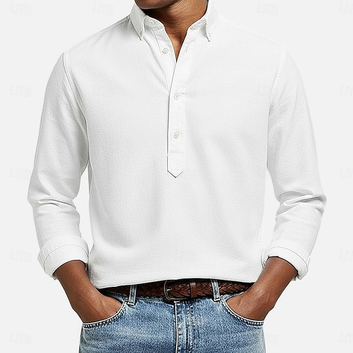 Nolan | Relaxed Popover Shirt