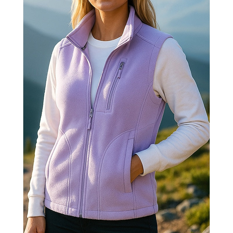Philippa | Cosy Zip-Up Gilet