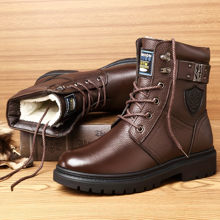 Wesley | Rugged Lace-Up Boots