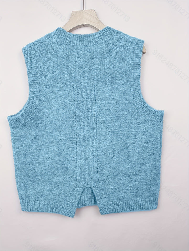 Evelina | Cable-Knit Vest