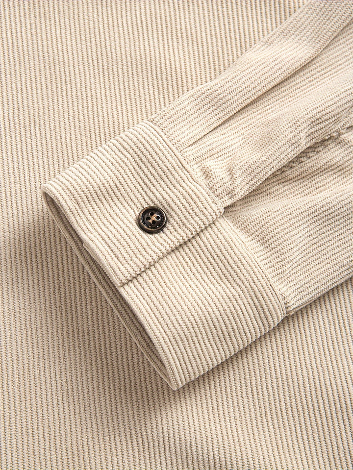 Dalton | Textured Ribbed Overshirt