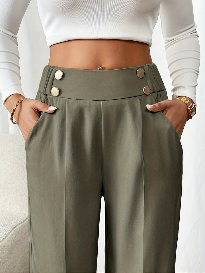 Amelia | Tailored Straight-Leg Trousers