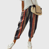 Annette | Relaxed Striped Trousers