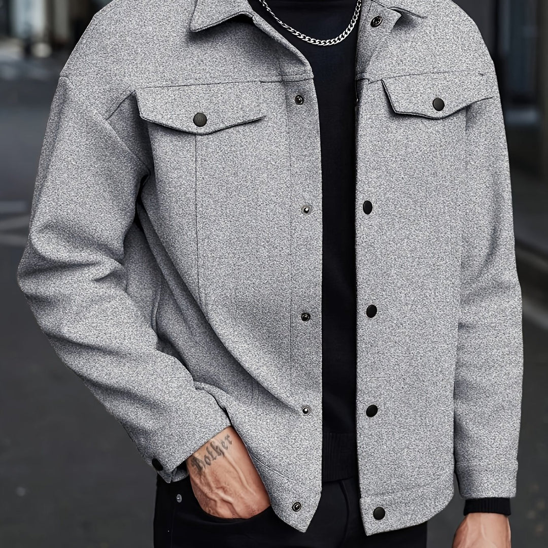 Nathaniel | Classic Button-Up Jacket