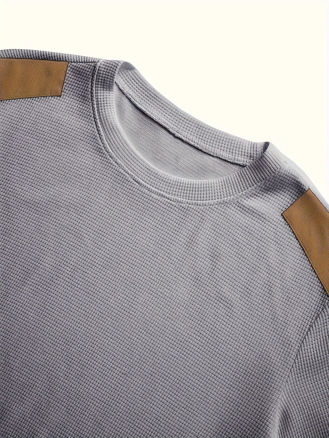 Barnaby | Textured Elbow-Patch Jumper