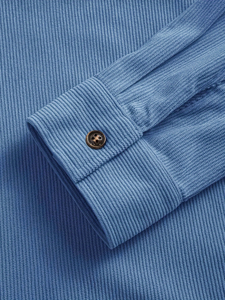 Dalton | Textured Ribbed Overshirt