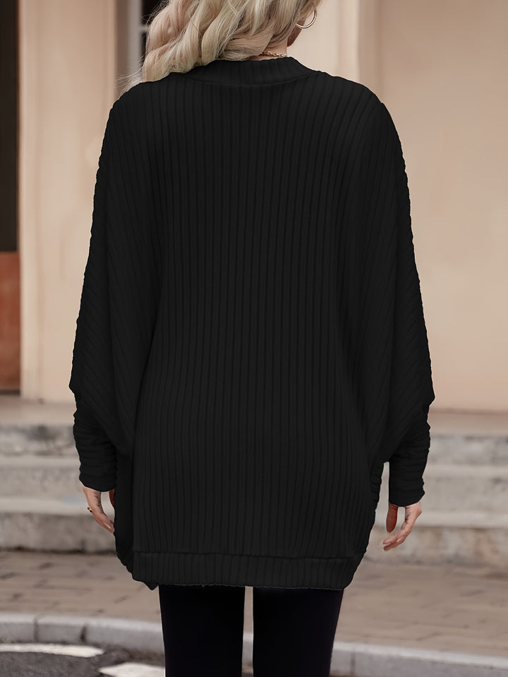 Theresa | Relaxed Open-Front Cardigan