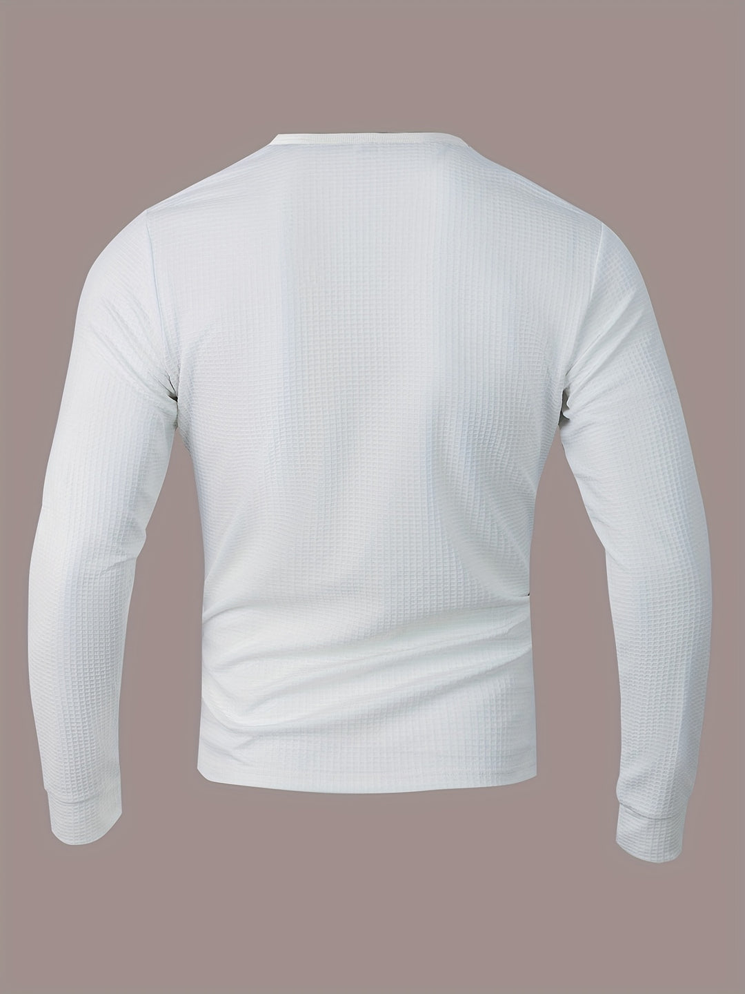 Bryce | Textured Contrast Henley Shirt