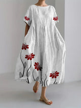 Marla | Floral A-Line Summer Dress