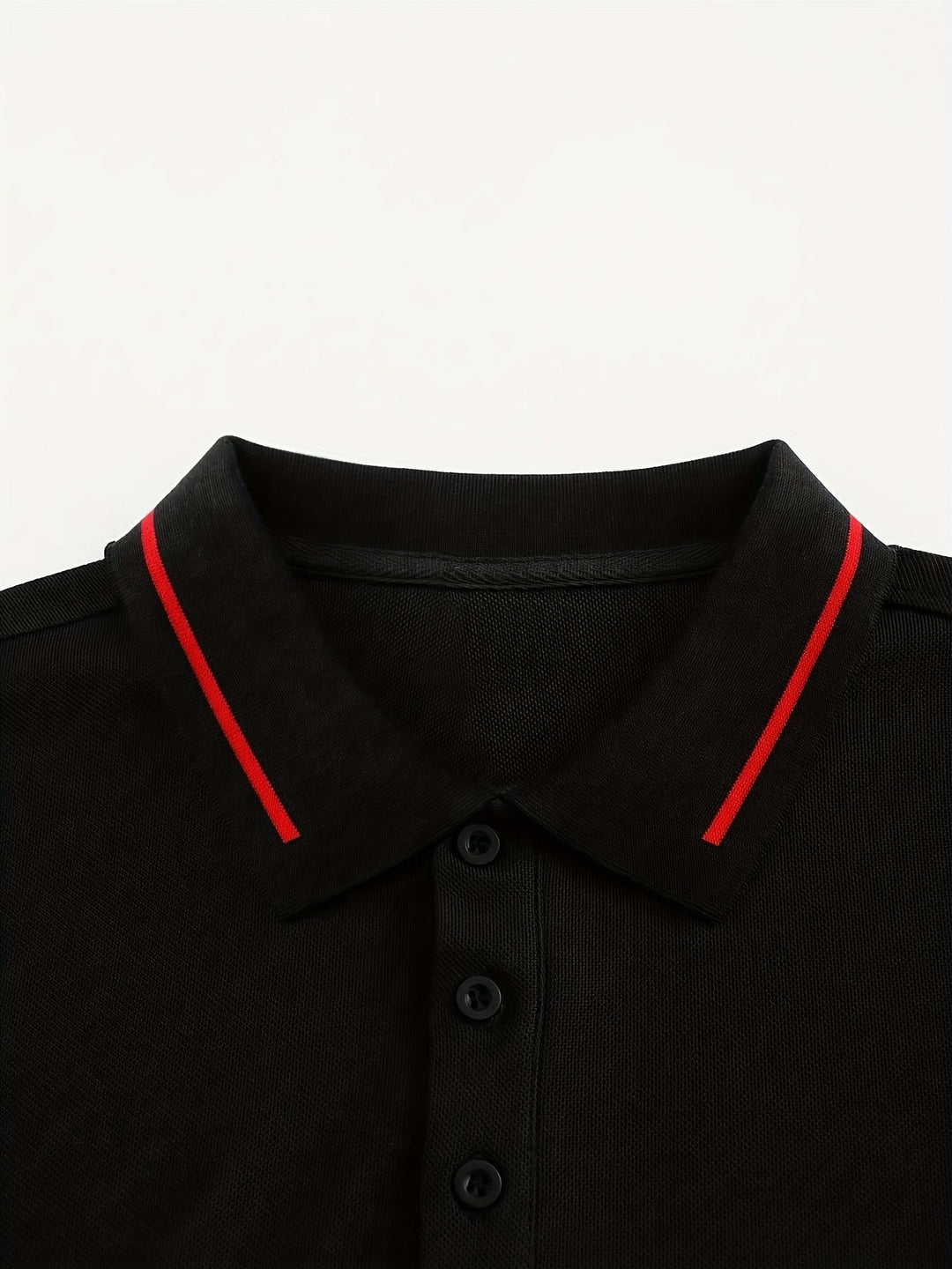 Weston | Long Sleeve Contrast-Trim Polo
