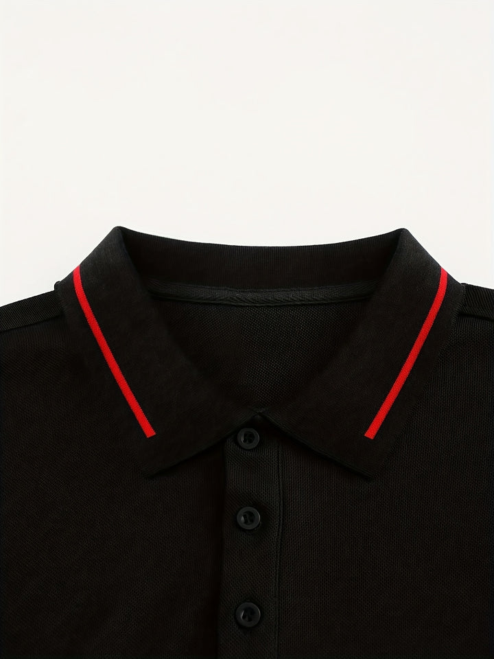 Russell | Refined Long-Sleeve Polo Shirt