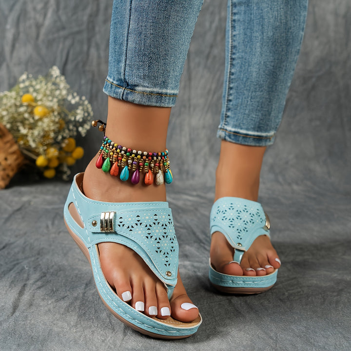 Simone | Arch-Support Wedge Sandals