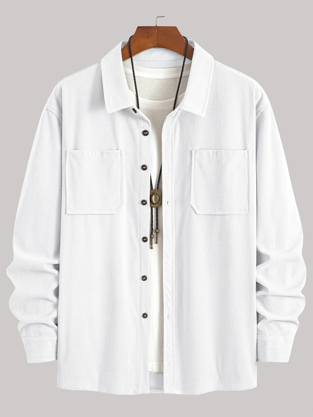 Dalton | Textured Ribbed Overshirt