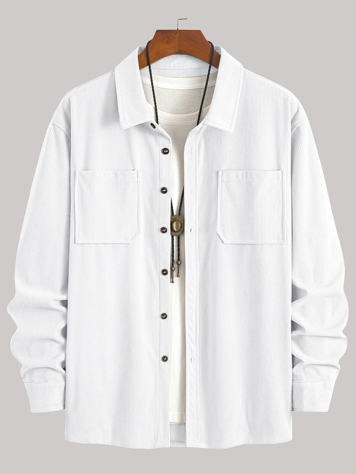 Dalton | Textured Ribbed Overshirt
