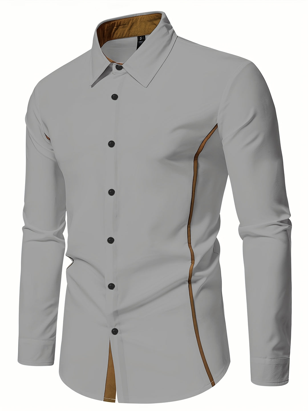 Barrett | Contrast-Trim Slim Fit Shirt