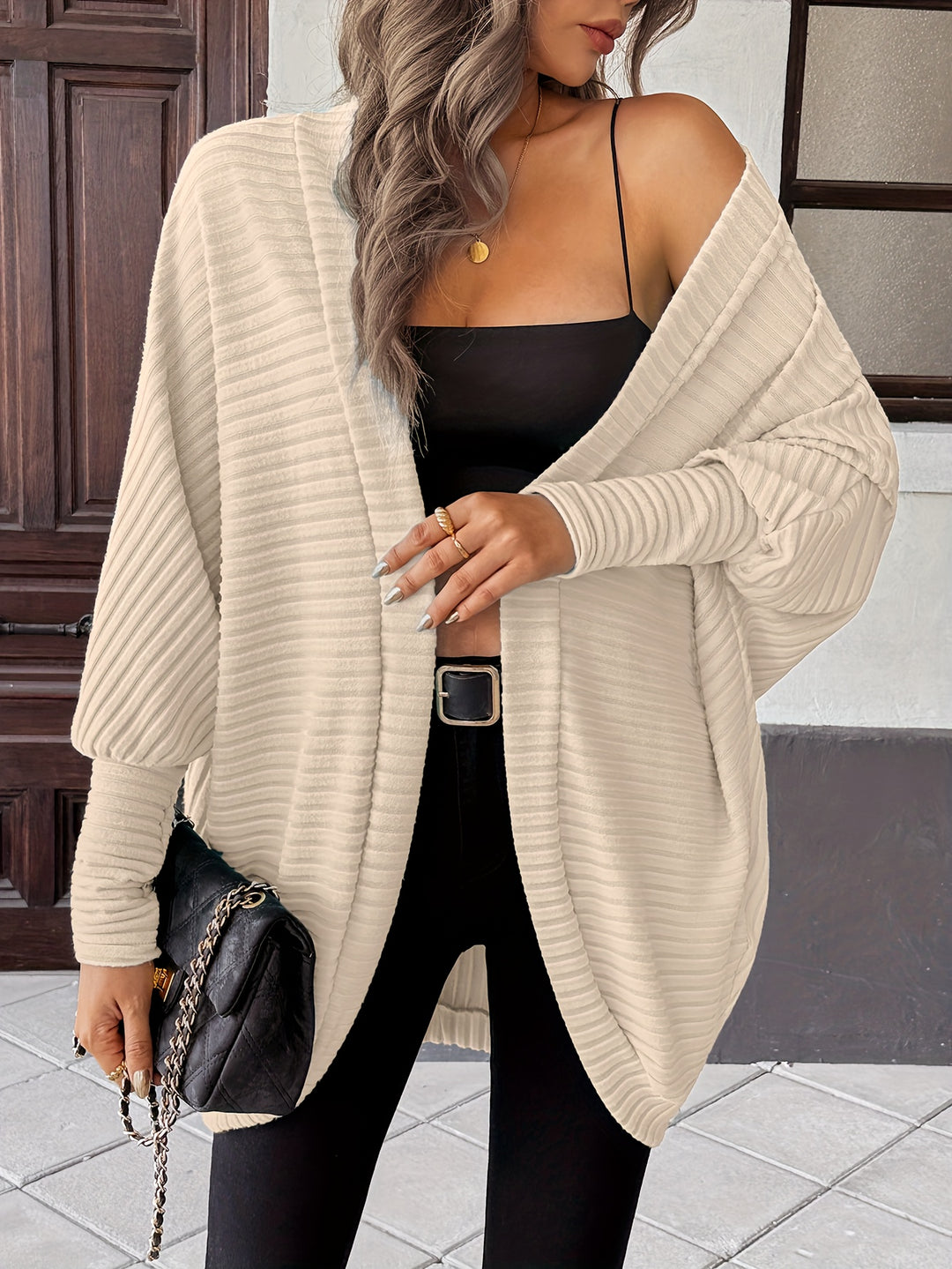 Theresa | Relaxed Open-Front Cardigan