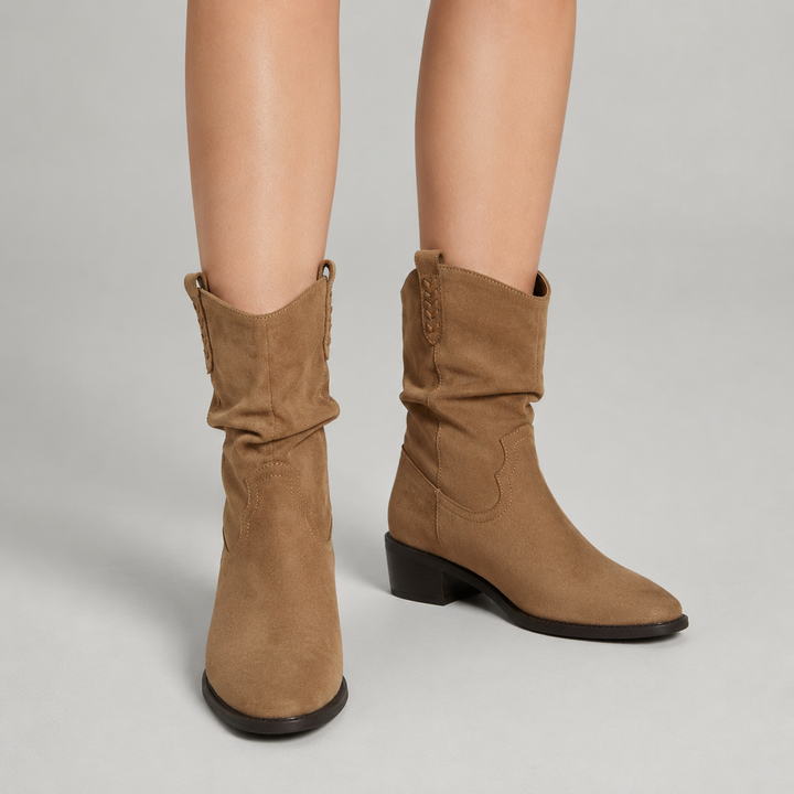Maude | Slouchy Western Boots