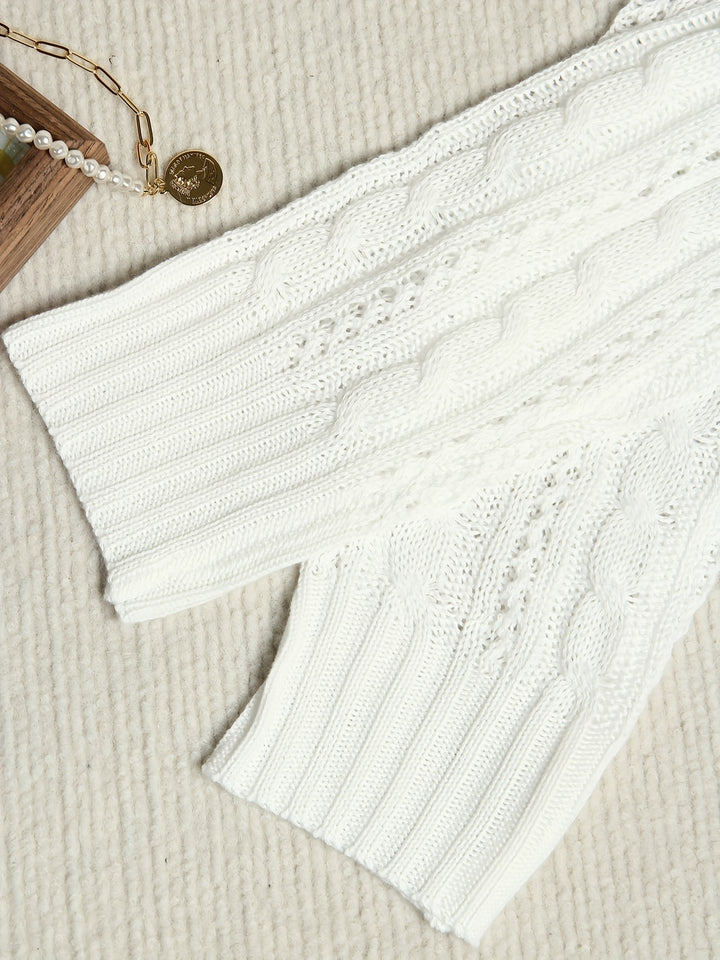 Eloise | Cable-Knit Button Cardigan