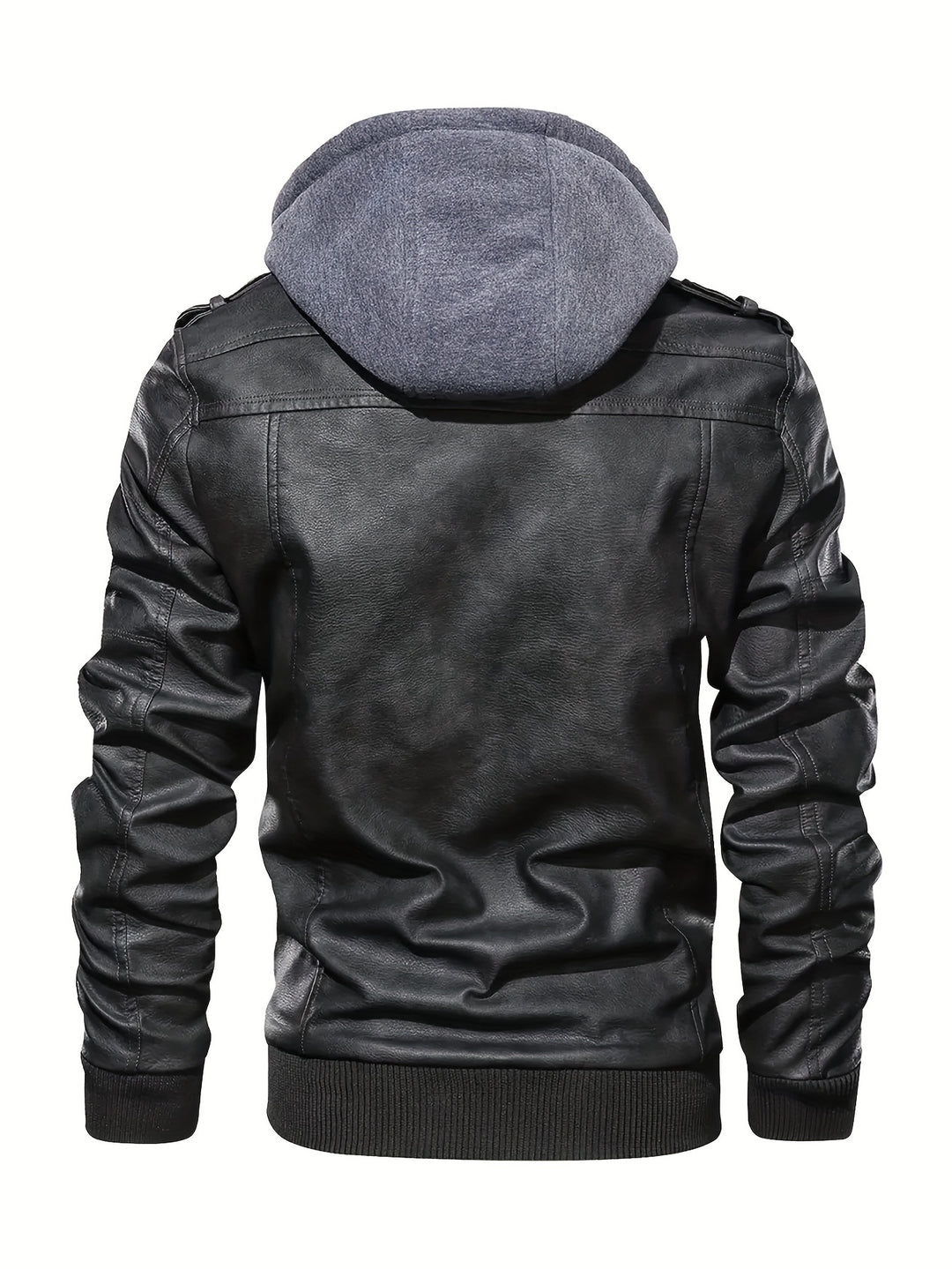 Grayson | Hooded Moto Jacket
