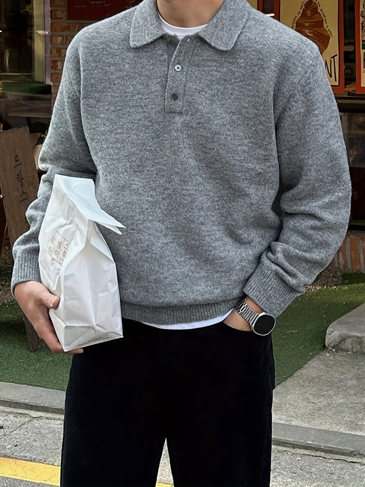 Franklin | Collared Knit Jumper