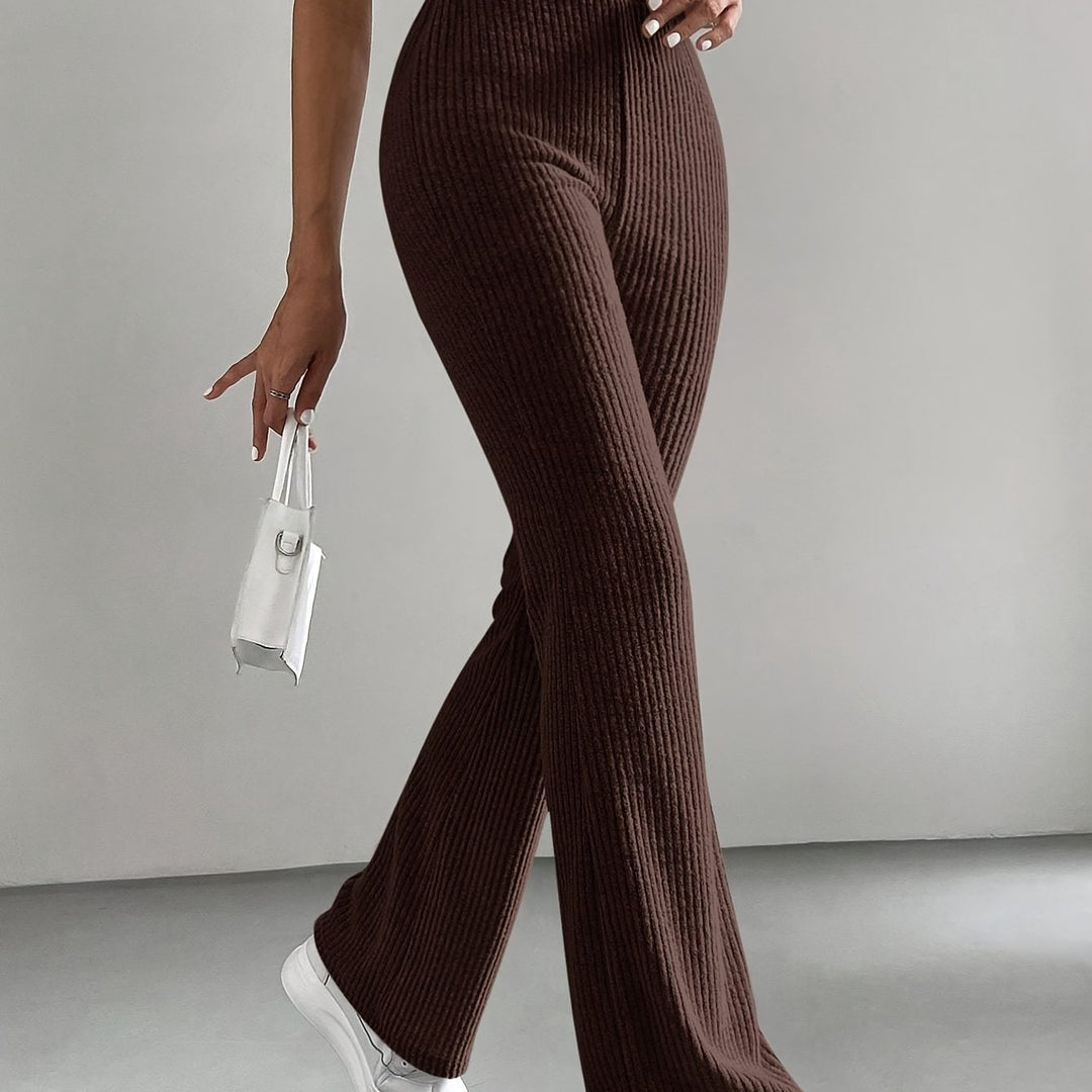 Rowena | High-Waisted Flared Trousers