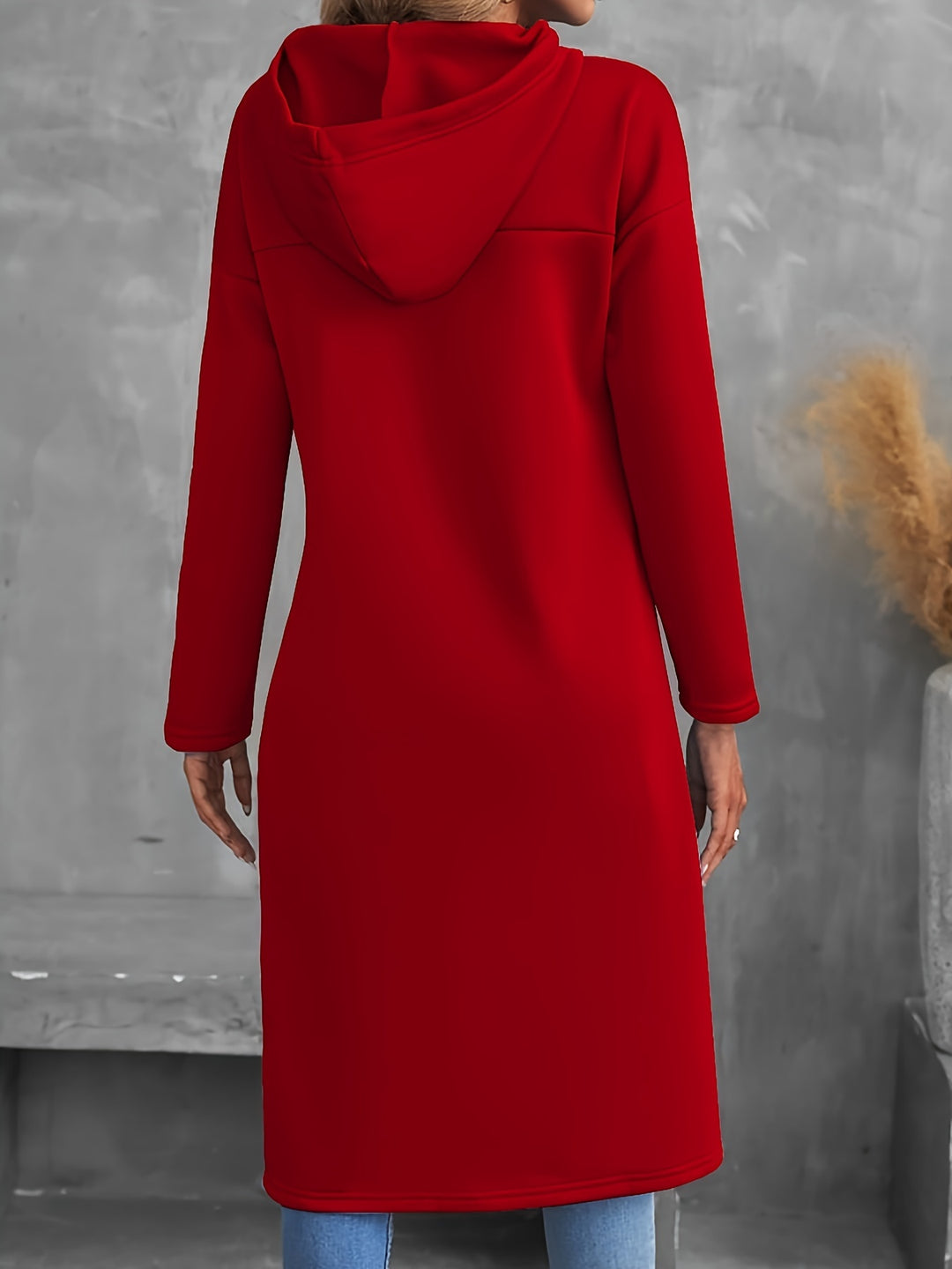 Elodie | High-Low Draped Hoodie