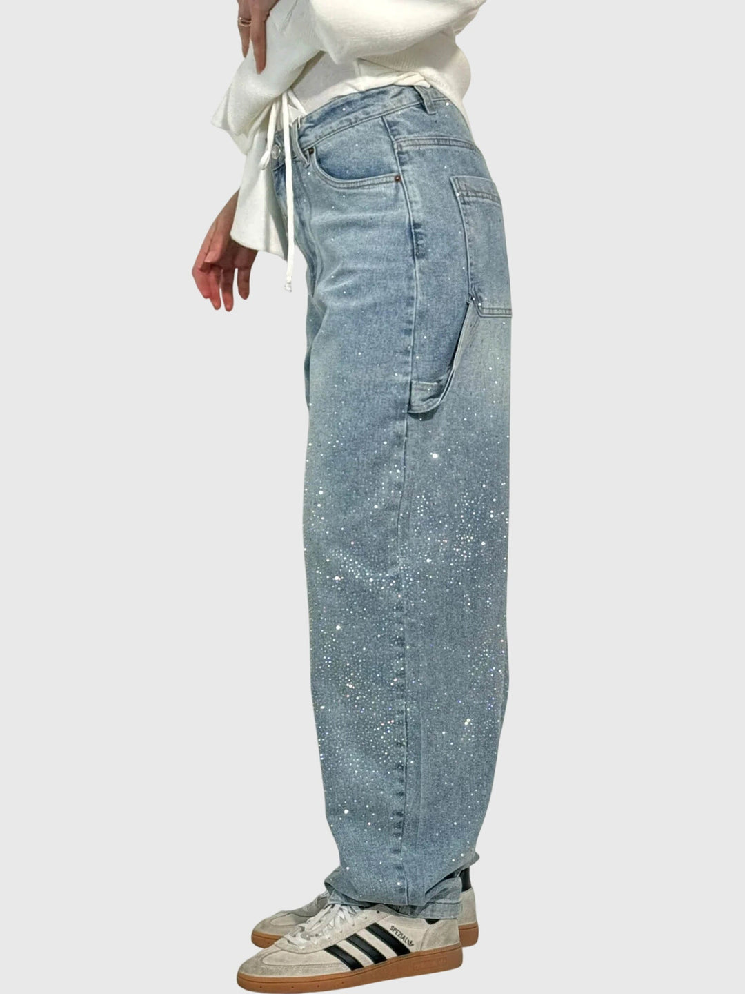 Brielle | Shimmer Wide-Leg Jeans