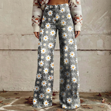 Tamsin | Wide-Leg Floral Trousers