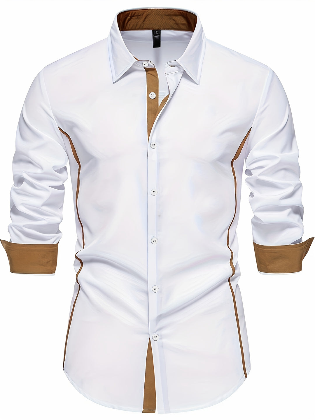 Barrett | Contrast-Trim Slim Fit Shirt