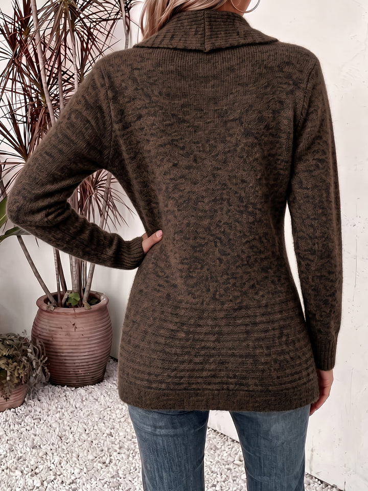Josie | Belted Open-Front Cardigan