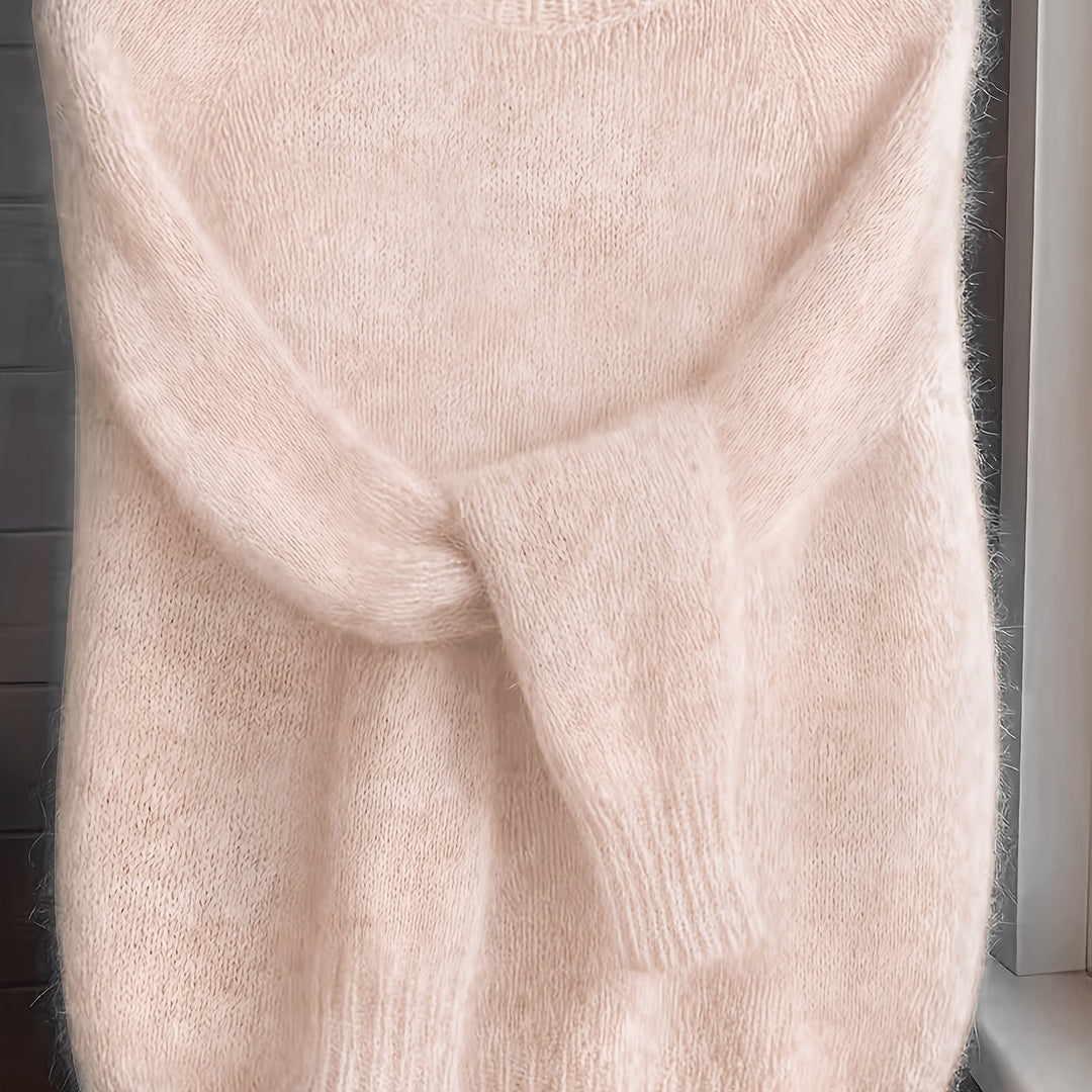 Camilla | Softly Textured Round-Neck Jumper