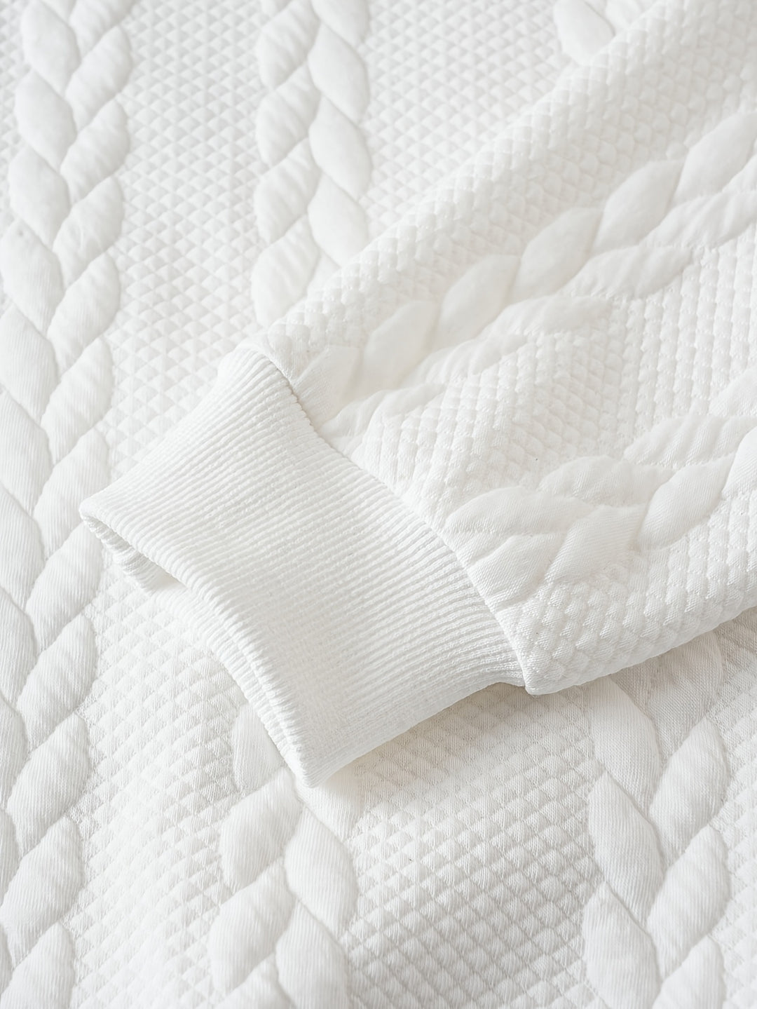 Harvey | Textured Half-Zip Pullover
