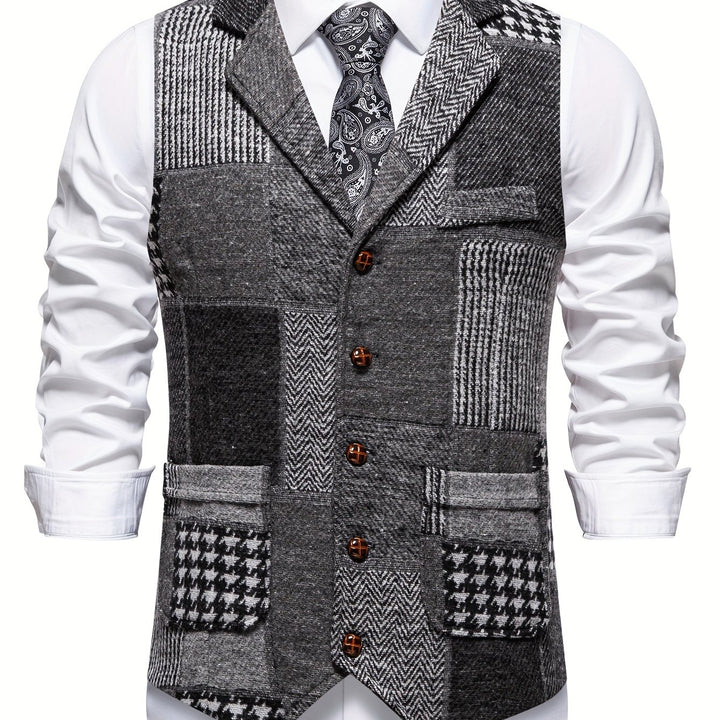 Edmund | Heritage Patchwork Waistcoat