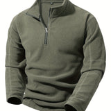 Garrett | Half-Zip Stand-Collar Pullover