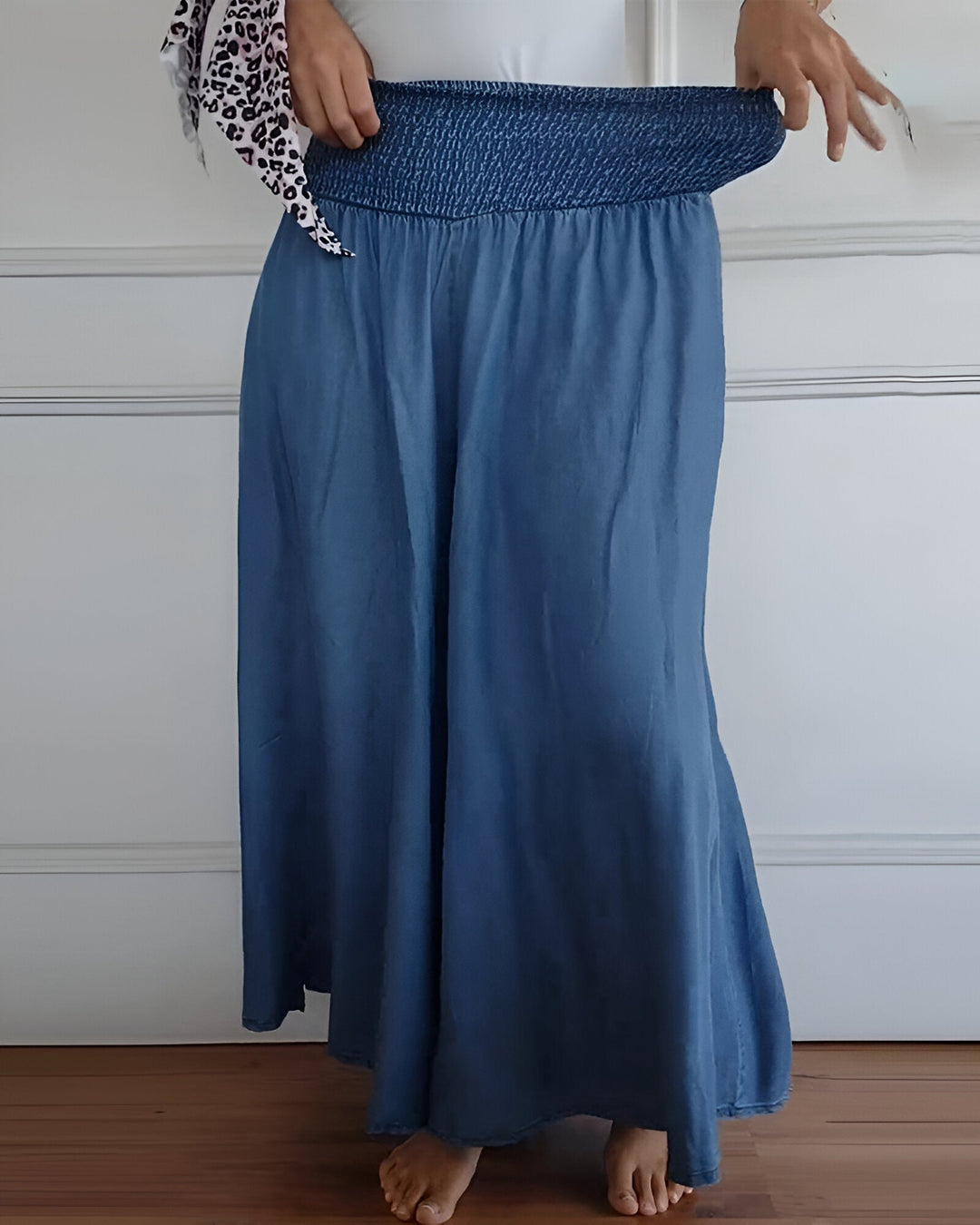 Marlene | Flowing Wide-Leg Trousers