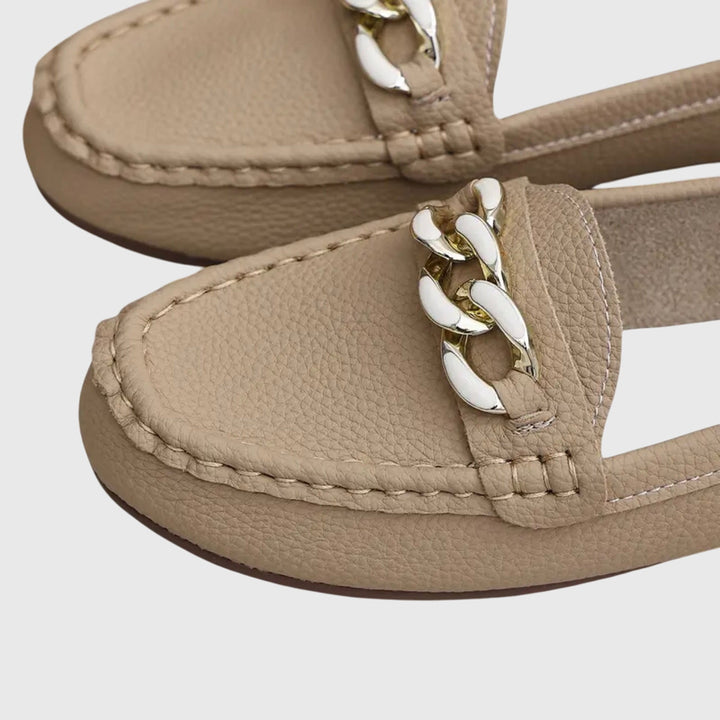 Daphne | Chain-Detail Comfort Loafers