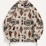 Noelle | Patterned Zip-Up Jacket