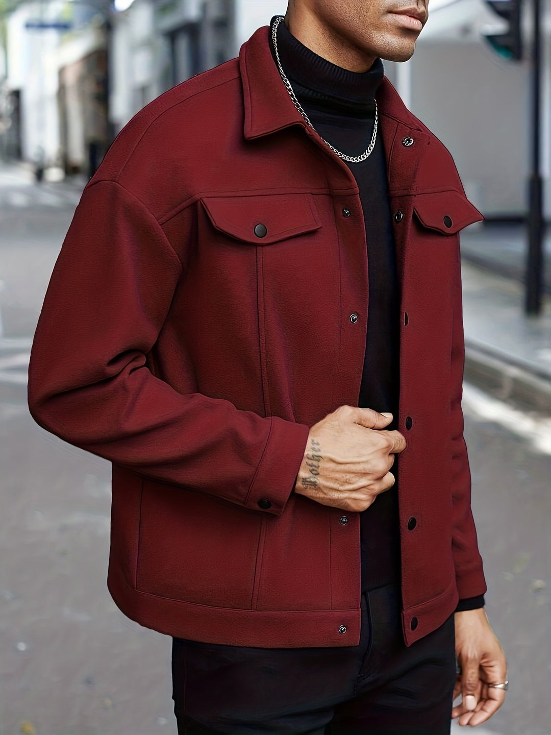 Nathaniel | Classic Button-Up Jacket