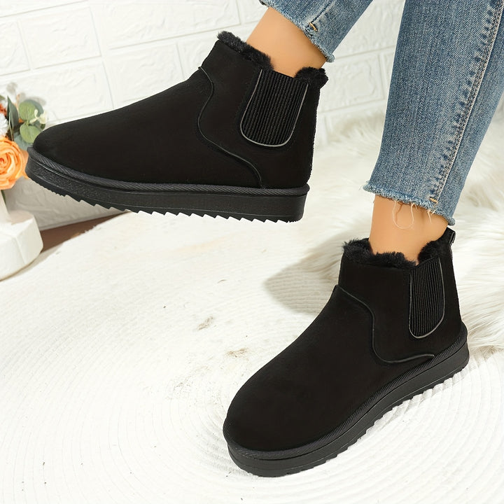 Freya | Cosy Platform Ankle Boots