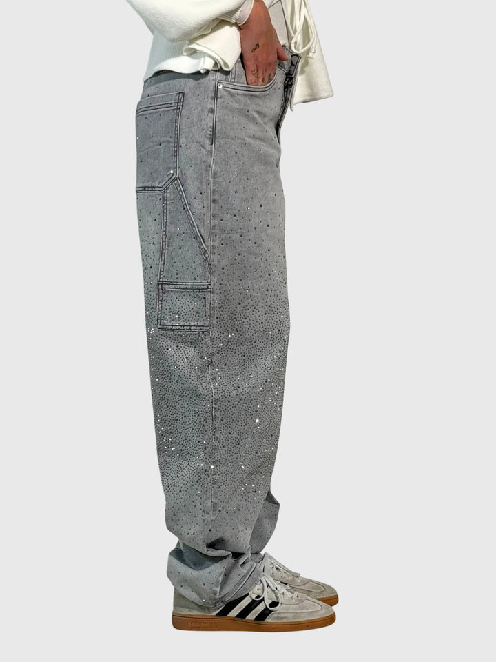 Brielle | Shimmer Wide-Leg Jeans