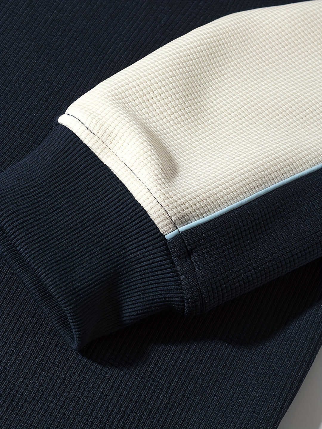 Elliot | Colour-Block Crew Neck Sweatshirt
