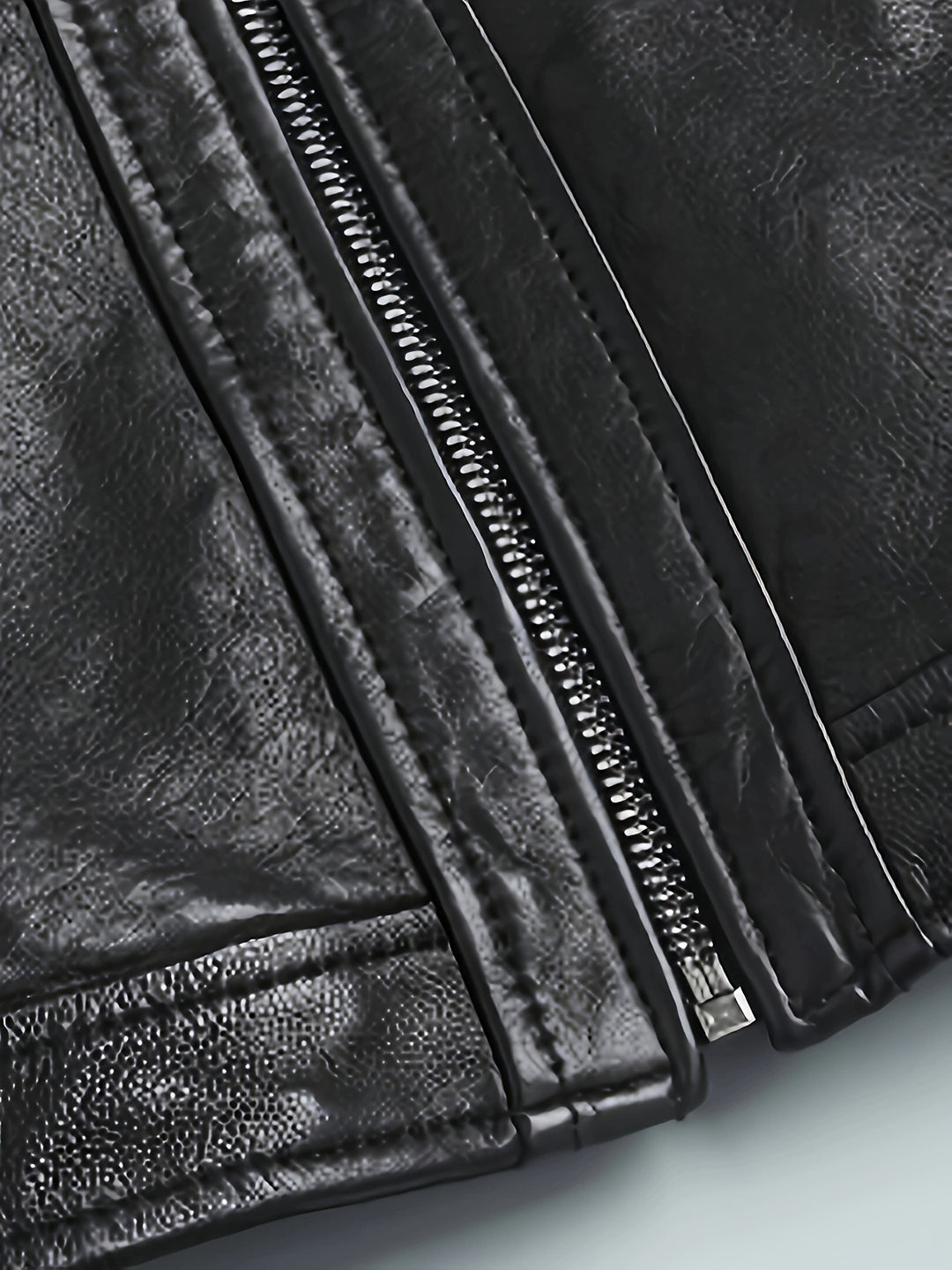 Roland | Stand-Collar Moto Jacket